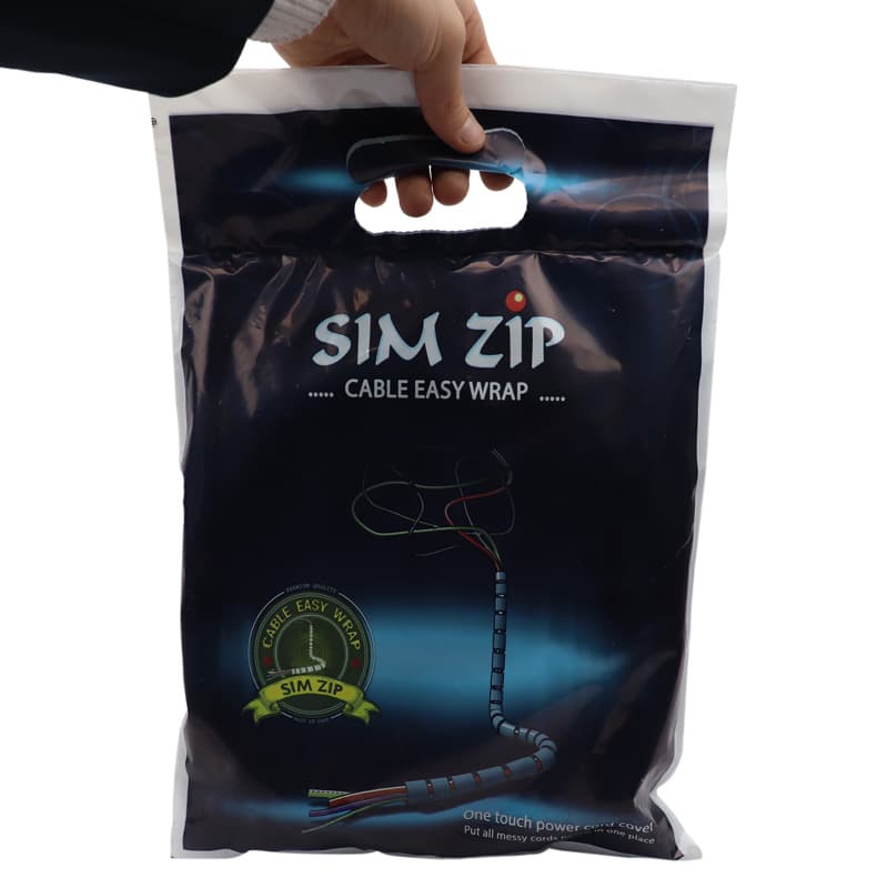 سیم جمع کن برای مدیریت کابل Sim Zip 2m 22mm — تصویر ۳