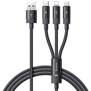 کابل چند USB به Type-C ، Lightning و micro-USB مک دودو مدل CA579