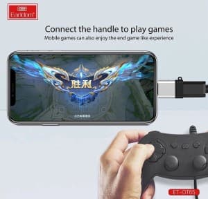 مبدل OTG آیفون USB به Lightning ارلدام مدل ETOT65 — تصویر ۲