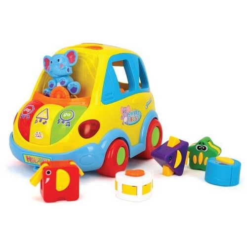 قطار بازی موزیکال هولا مدل Smart Bus کد 896