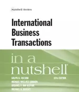 دانلود کتاب International Business Transactions in a Nutshell – معاملات تجاری بین المللی به طور خلاصه