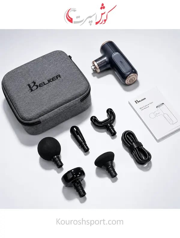 ماساژور تفنگی بلکر Belker مدل BL-G02 — تصویر ۵