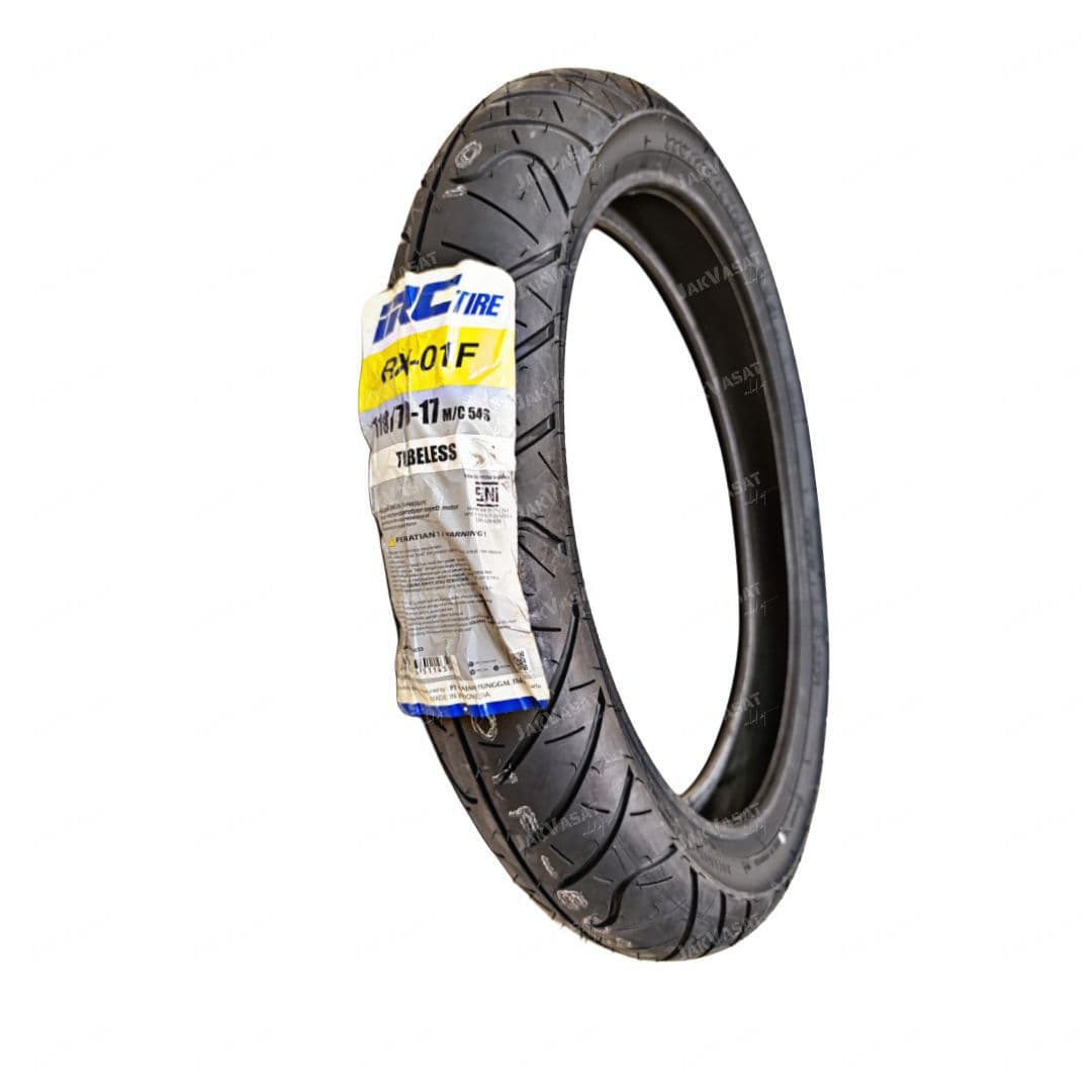 تایر جلو MT25 با کد فنی (110/70-17 RX-01 T/L) (اندونزی) (IRC)