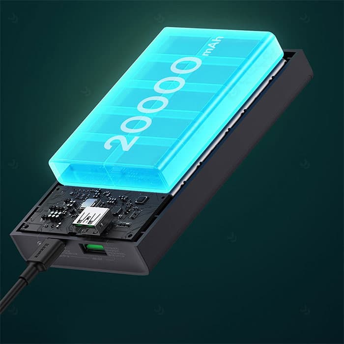 پاوربانک 20000mAh بیسوس مدل Adaman2 PPAD050101 — تصویر ۸