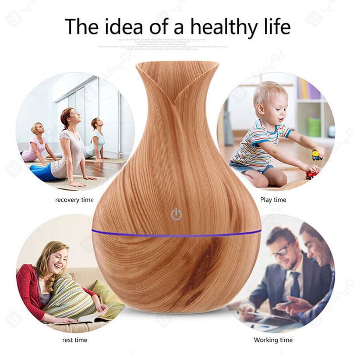 دستگاه بخور ساز و خوشبو کننده التراسونیک مدل Aroma Humidifier — تصویر ۵