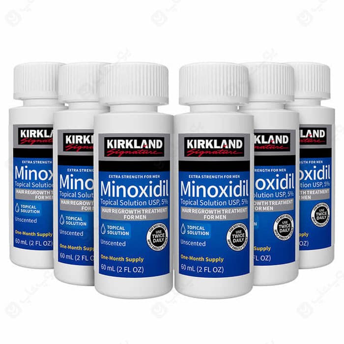 محلول رشد مجدد و تقویت موی سر Kirkland Minoxidil 5% — تصویر ۲