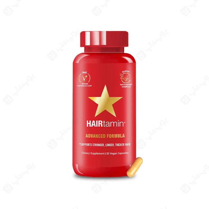 کپسول ضد ریزش و تقویت کننده مو هیرتامین Hairtamin بسته 30 عددی