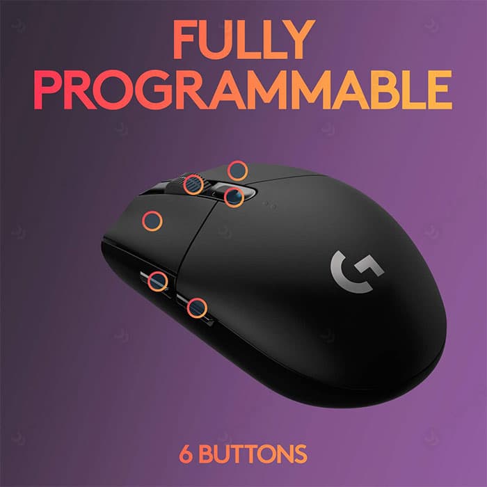 موس بی سیم گیمینگ لاجیتک مدل G305 — تصویر ۴