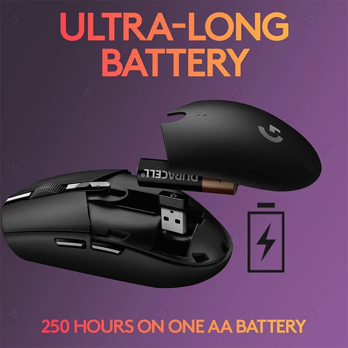 موس بی سیم گیمینگ لاجیتک مدل G305 — تصویر ۸