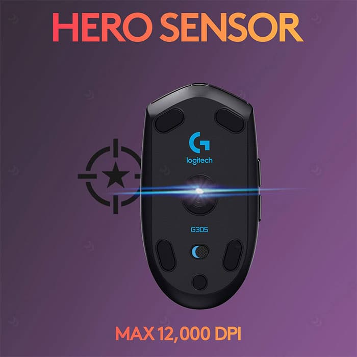 موس بی سیم گیمینگ لاجیتک مدل G305 — تصویر ۳