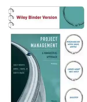 دانلود کتاب Project management: a managerial approach – مدیریت پروژه: یک رویکرد مدیریتی