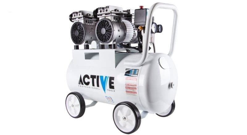 کمپرسور سایلنت 50 لیتر 4 سیلندر 1.5 اسب بخار اکتیو مدل AC-1350SP — تصویر ۳