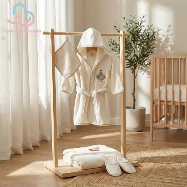 سرویس حوله ۴تیکه طرح خروس Bibaby ۶۶۴۹۷ — تصویر ۵
