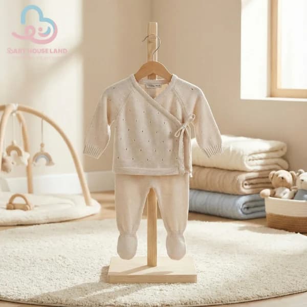 ست 3تیکه بافت BabyMia 4057 — تصویر ۴