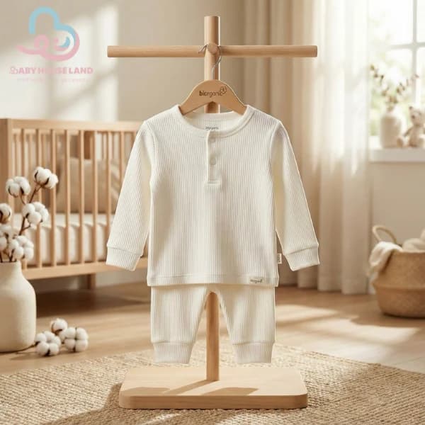 بلوز شلوار بافت Biorganic ۵۹۷۸۶ — تصویر ۲