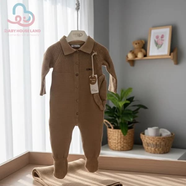ست ۳تیکه بافت BabyMia ۴۰۶۲ — تصویر ۸