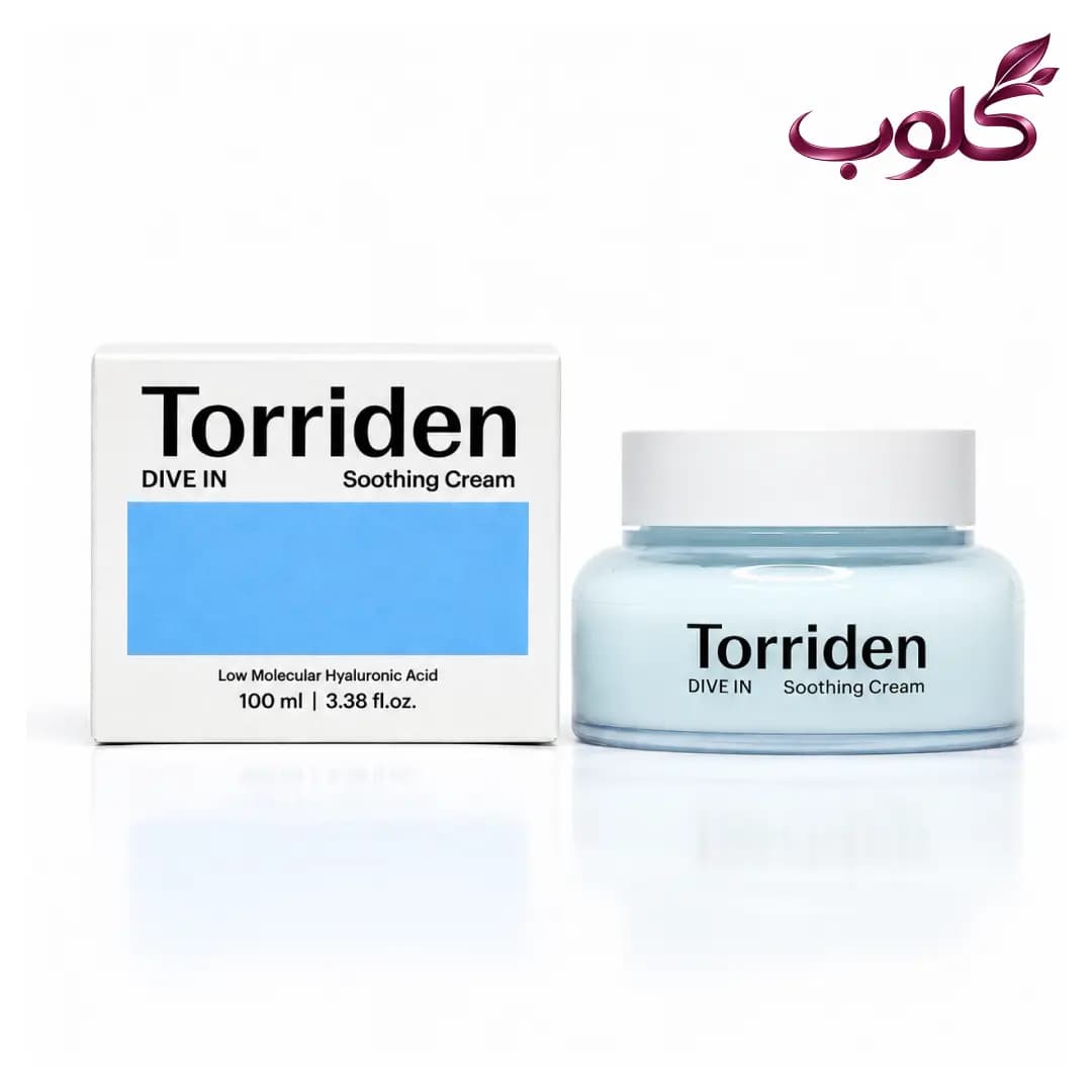 کرم آبرسان و تسکین‌دهنده توریدن دایو این هیالورونیک اسید