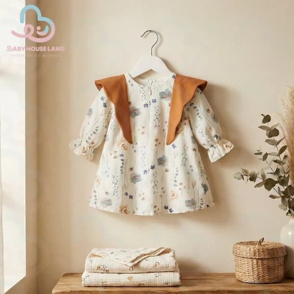 پیراهن دخترانه quekids ۲۵۰-۵۰۴۱ — تصویر ۲