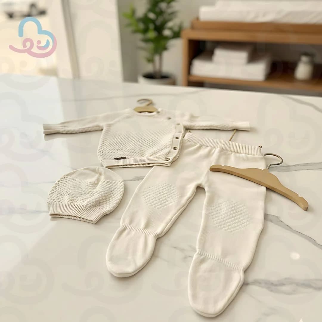 ست ۳تیکه بلوز شلوار BabyMia ۴۰۵۴ — تصویر ۲