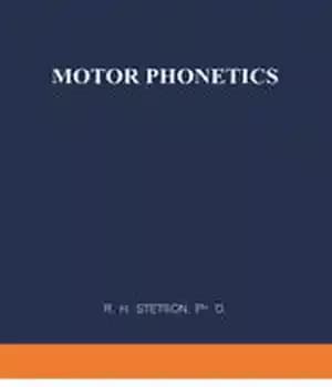 دانلود کتاب Motor Phonetics: A Study of Speech Movements in Action – آوایی حرکتی: مطالعه حرکات گفتار در عمل