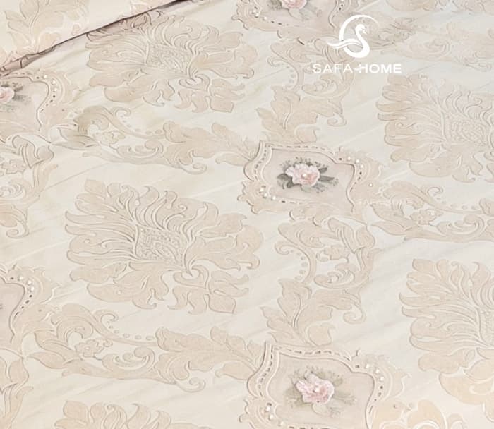 روتختی دو نفره عروس ۹ تکه طرح النا بژ — تصویر ۴