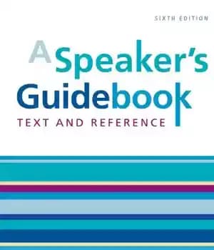 دانلود کتاب A speaker’s guidebook: text and reference: with the Essential Guide to Rhetoric – کتاب راهنمای سخنران: متن و…