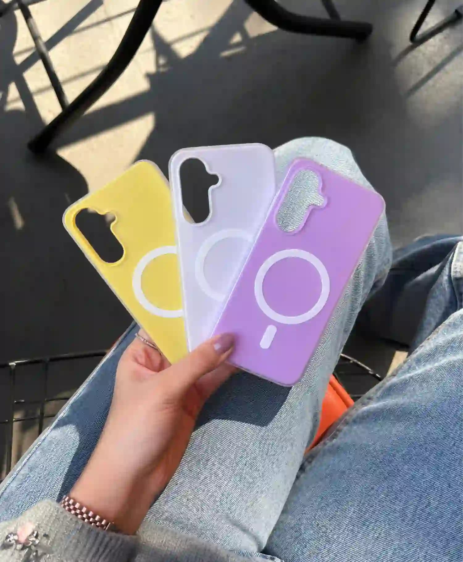 قاب پاستیلی مگ سیف دار Jelly Case گوشی موبایل Samsung A36 — تصویر ۴