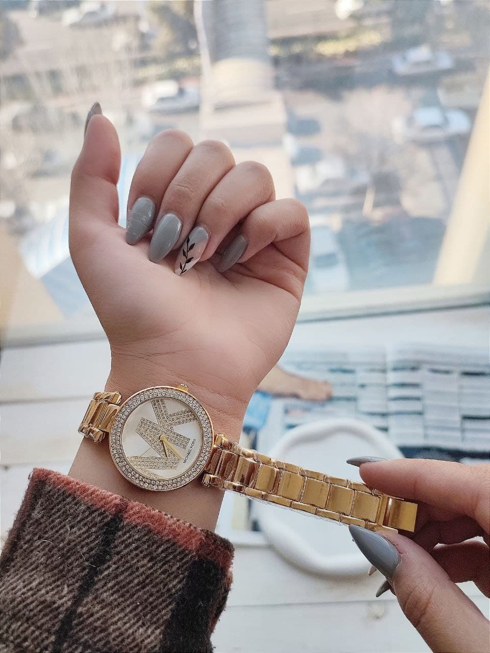 ساعت زنانه MK کیفیت عالی رنگ ثابت کد 1921505 — تصویر ۴