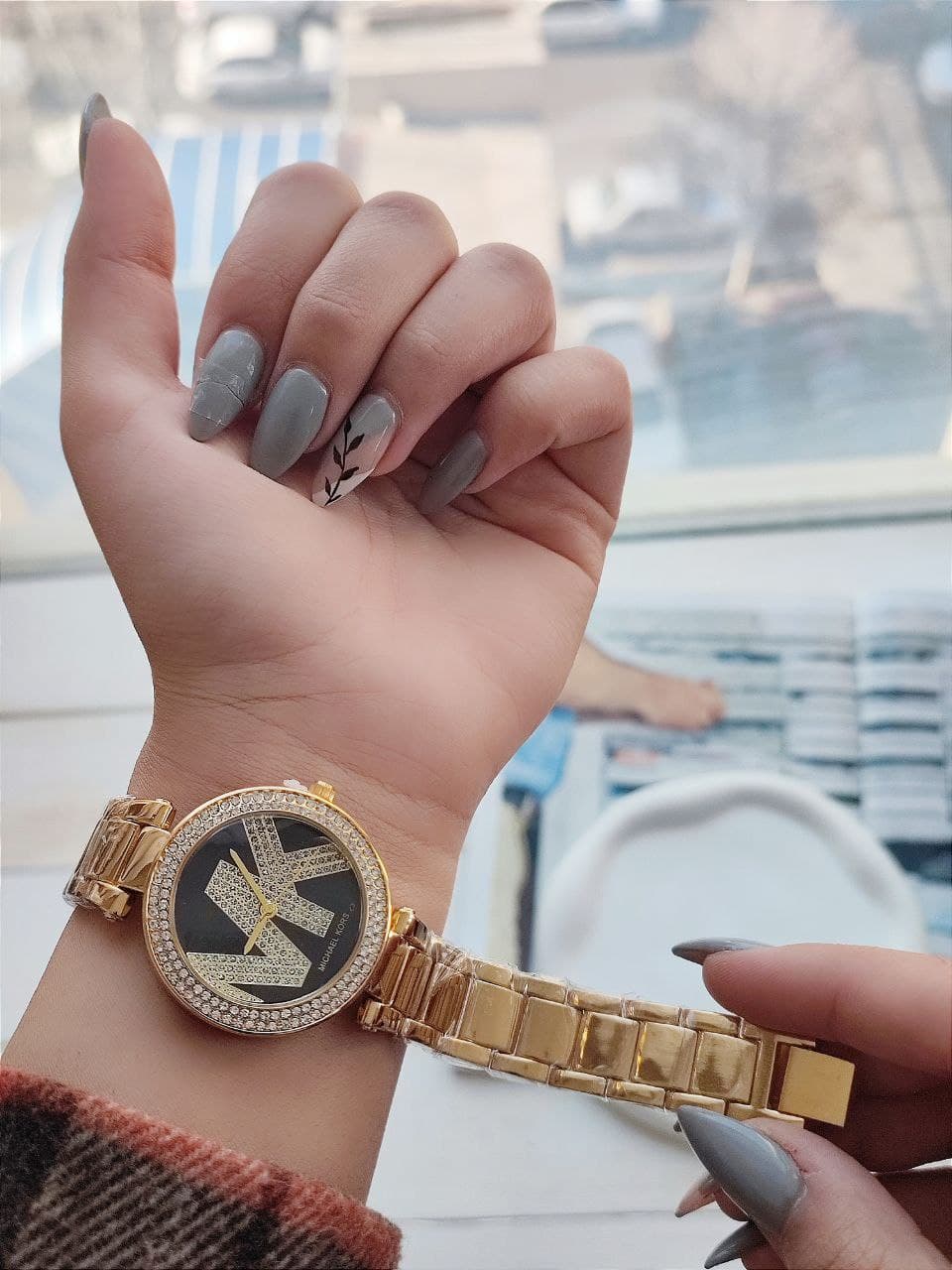 ساعت زنانه MK کیفیت عالی رنگ ثابت کد 1921505 — تصویر ۲