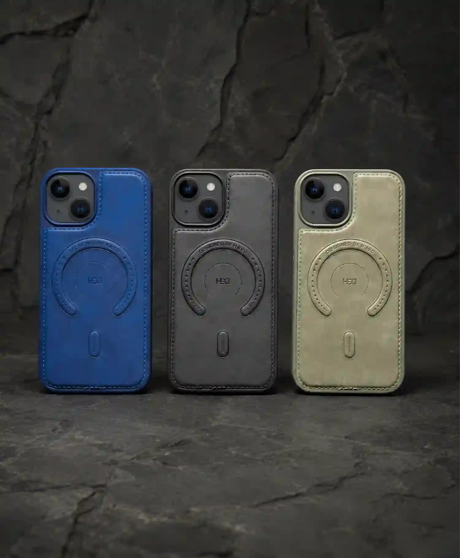 قاب چرمی مگ سیف دار HDD گوشی موبایل Iphone 13 — تصویر ۵