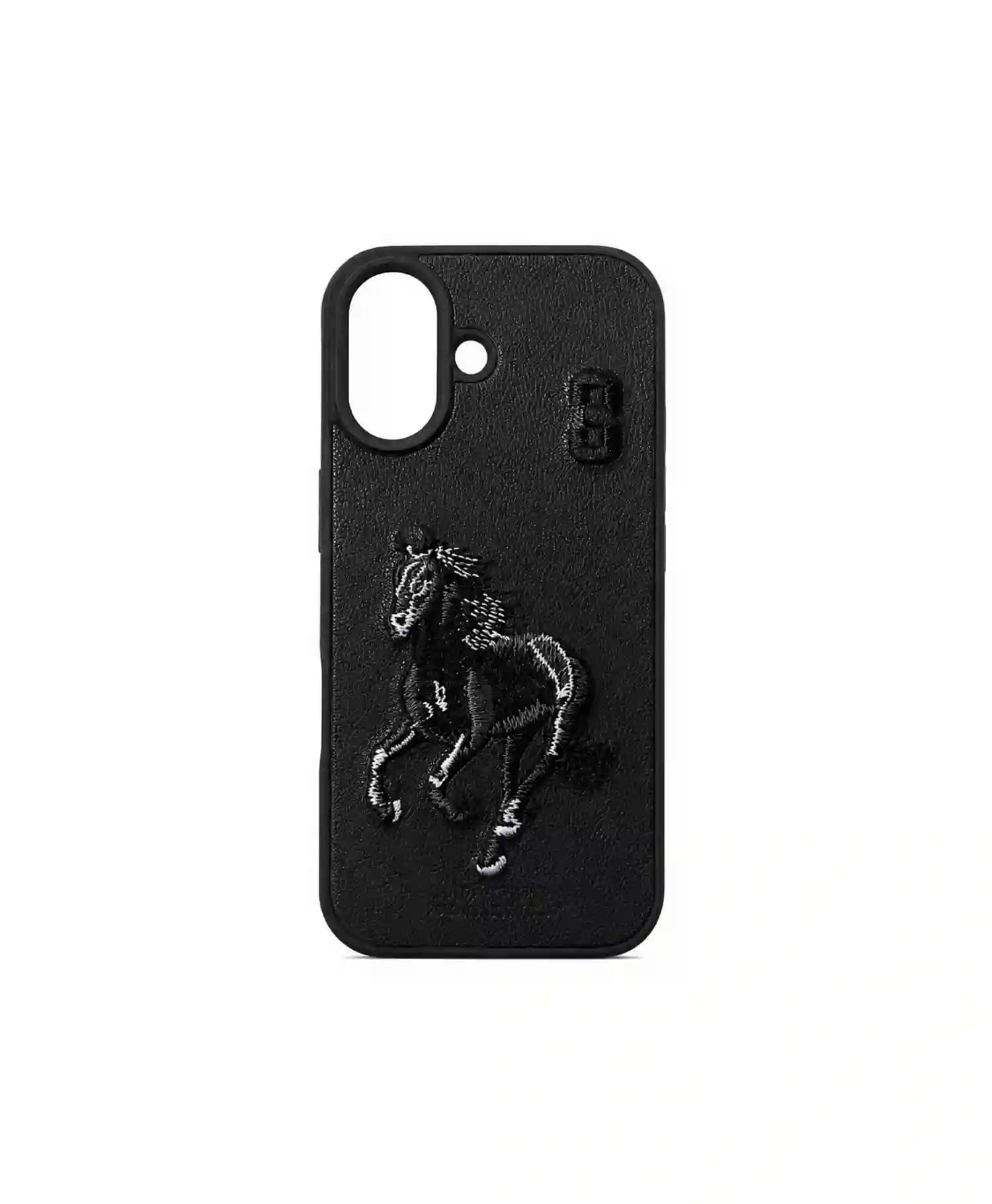 قاب پولو طرح برجسته اسب گوشی موبایل Iphone 17