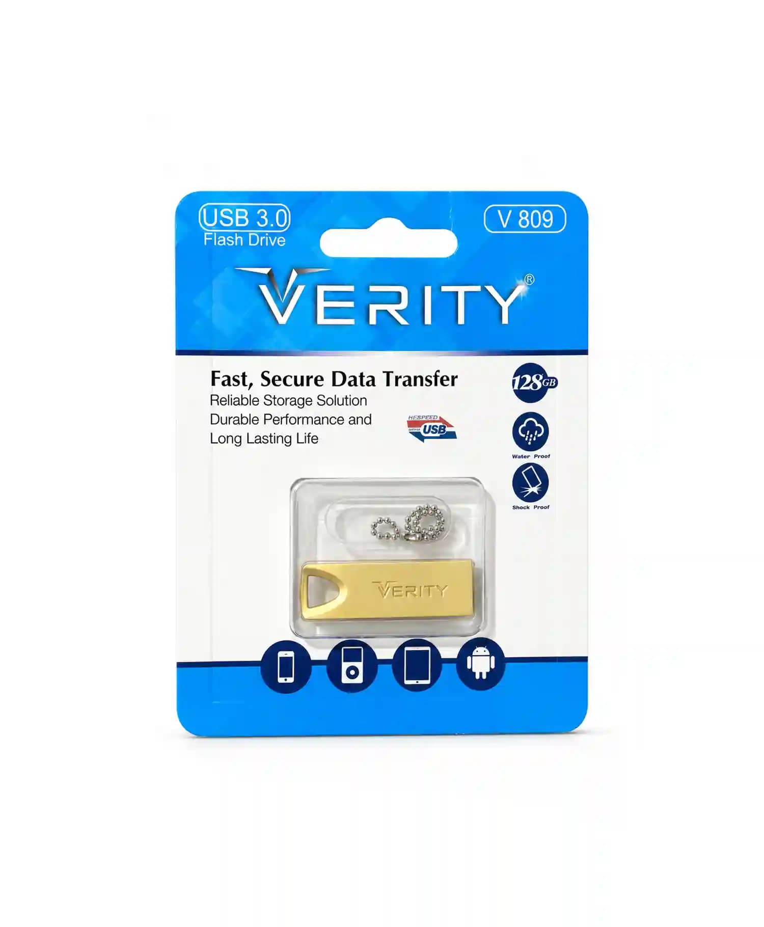 فلش مموری USB 3.0 وریتی مدل V809 ظرفیت 128 گیگابایت — تصویر ۳