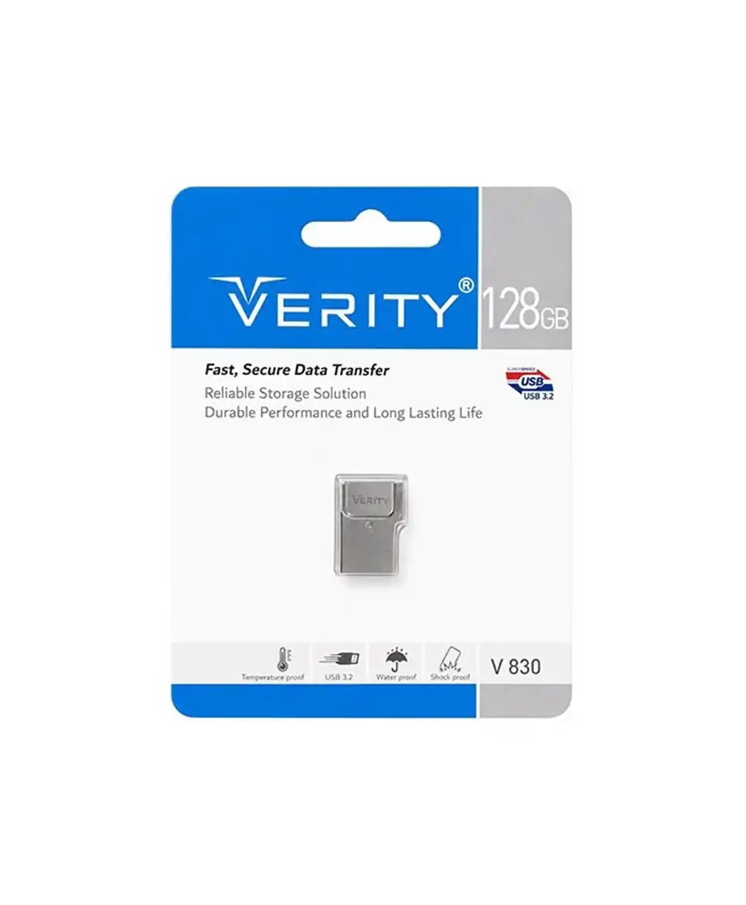 فلش مموری USB 3.2 وریتی مدل V830 ظرفیت 128 گیگابایت — تصویر ۳