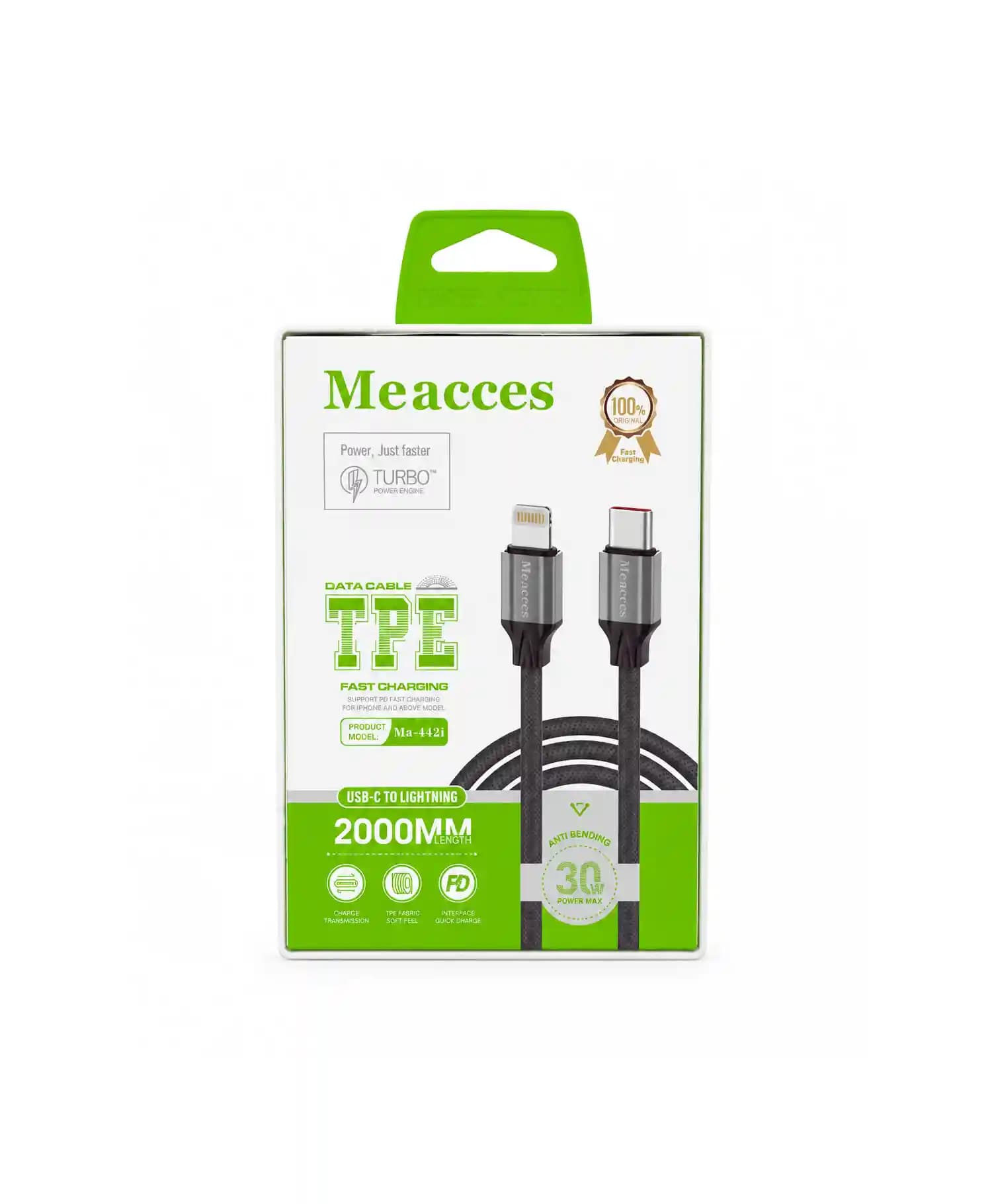 کابل تبدیل Type-C به Lightning مکسیس Ma-442i — تصویر ۳