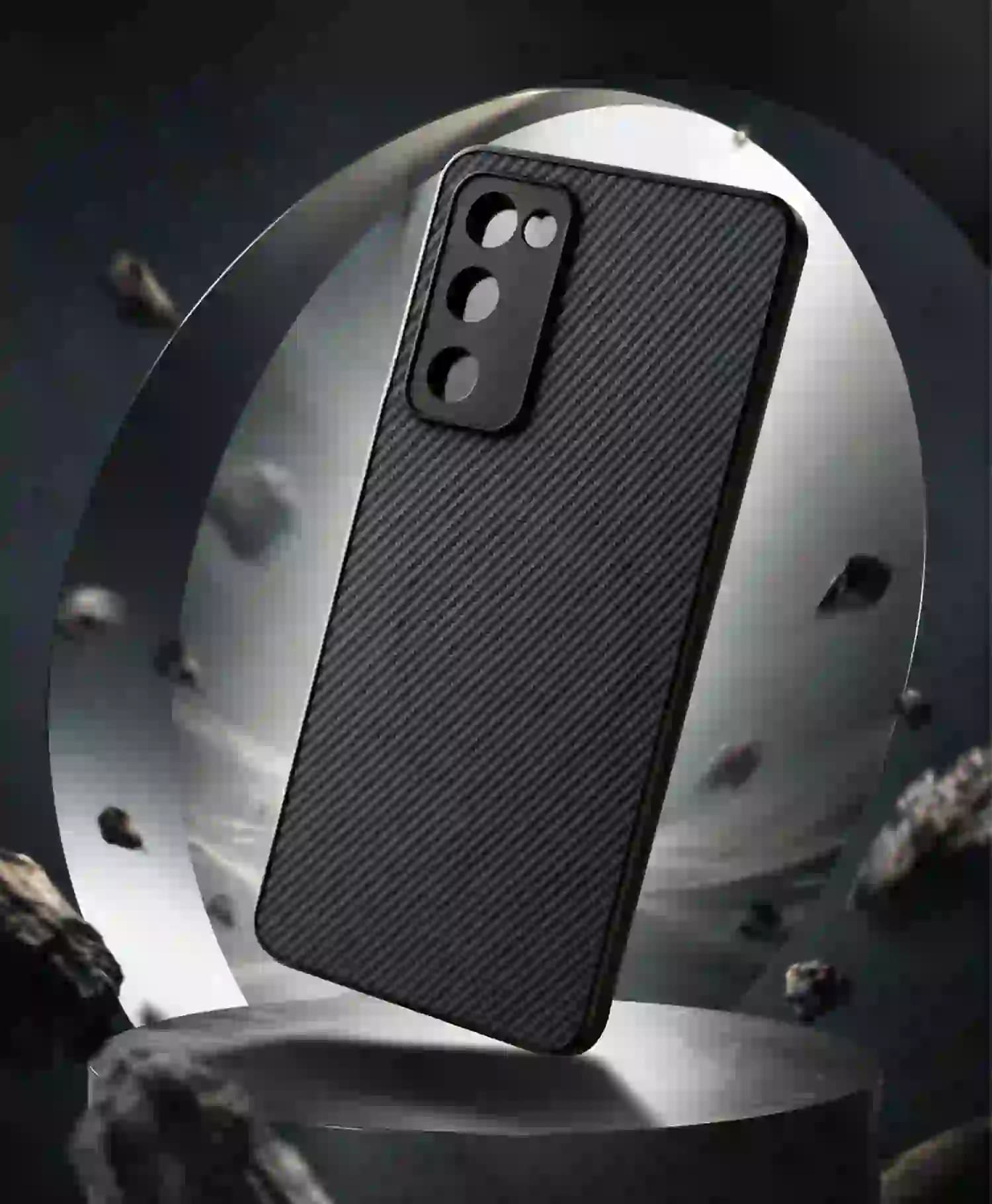 قاب کربنی مگ سیف دار محافظ لنز دار سولادا گوشی موبایل Samsung S20 FE — تصویر ۴