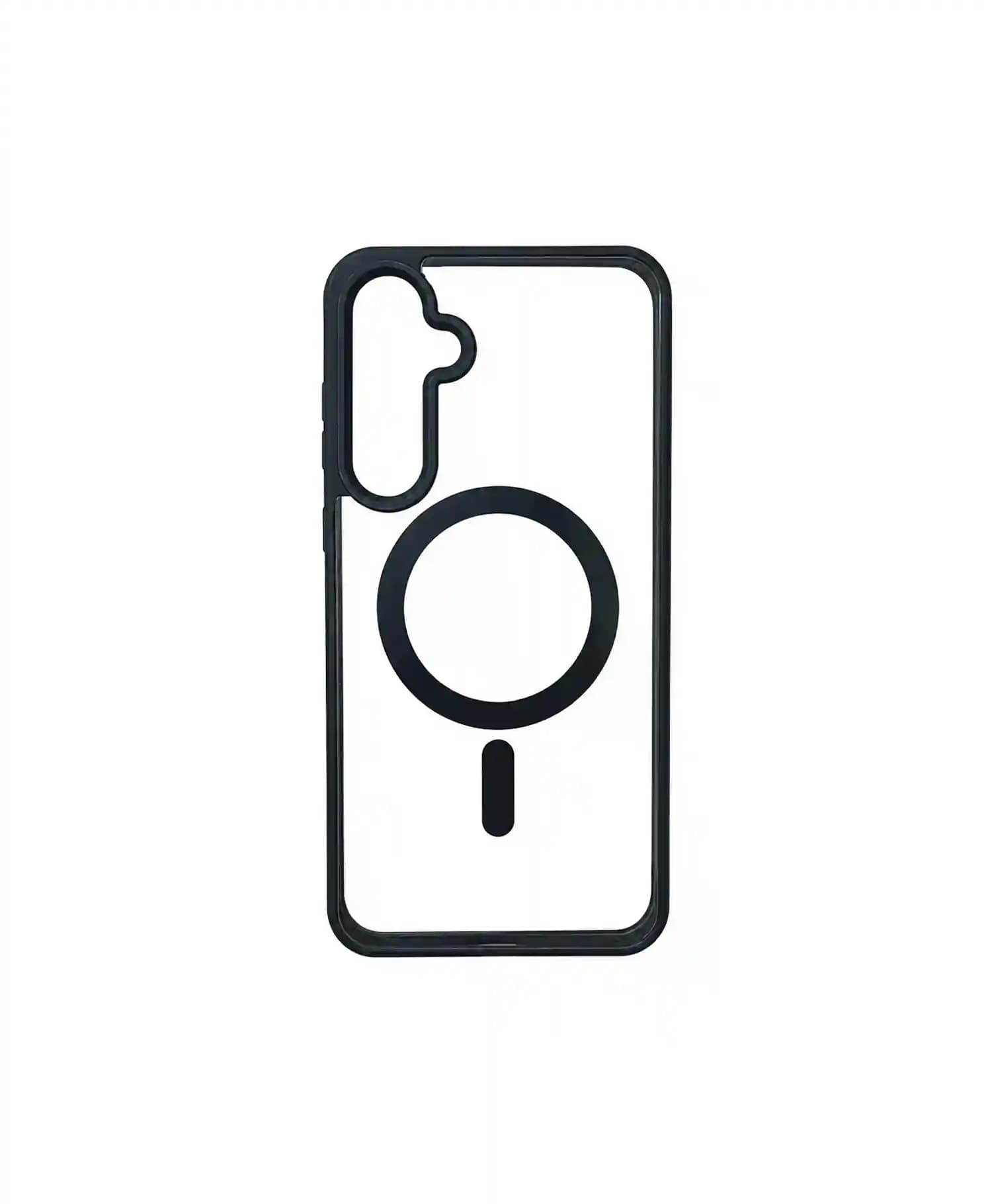 قاب ژله ای پشت شفاف مگ سیف دار اسپیگن گوشی موبایل Samsung A35