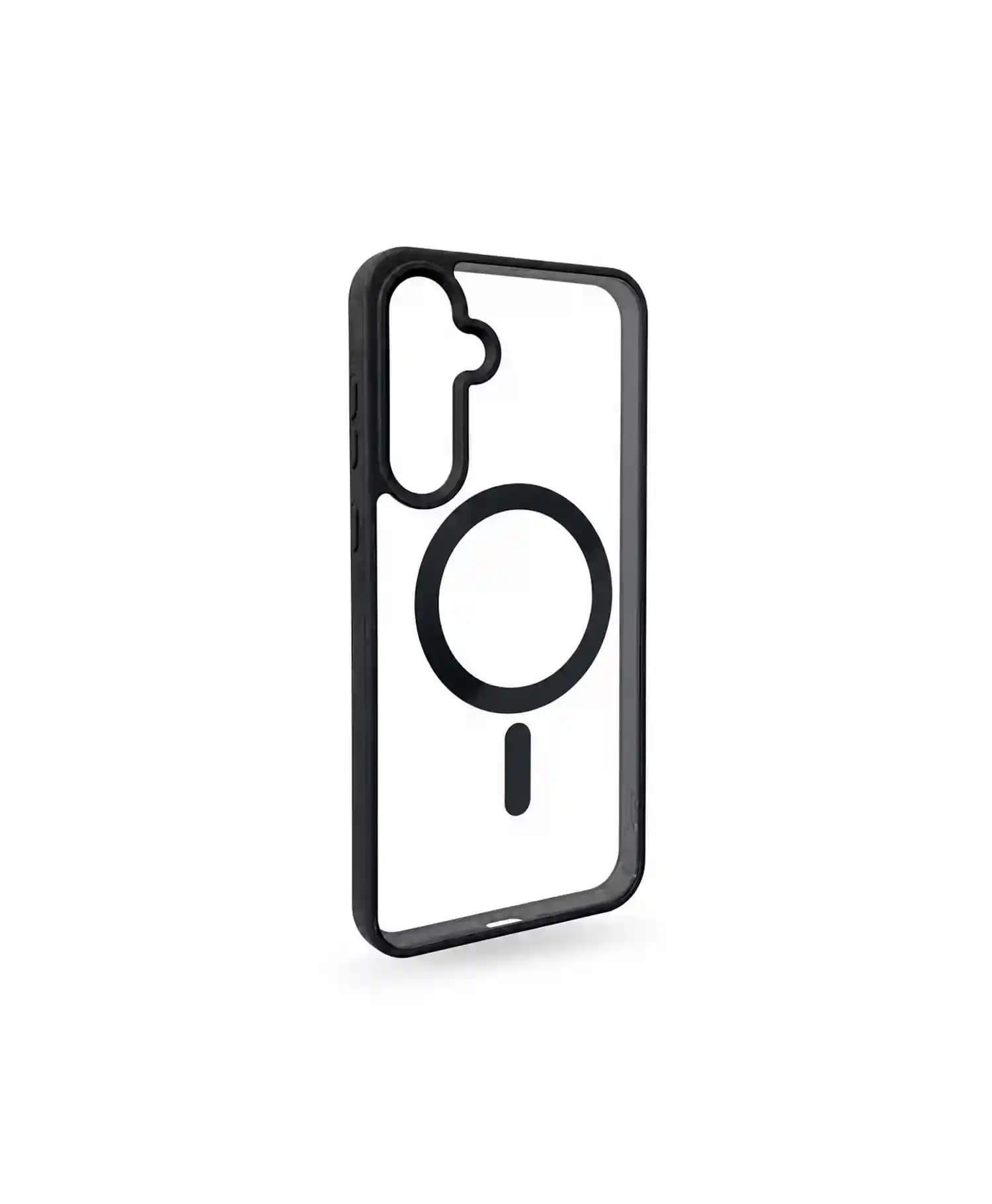قاب ژله ای پشت شفاف مگ سیف دار اسپیگن گوشی موبایل Samsung A35 — تصویر ۳