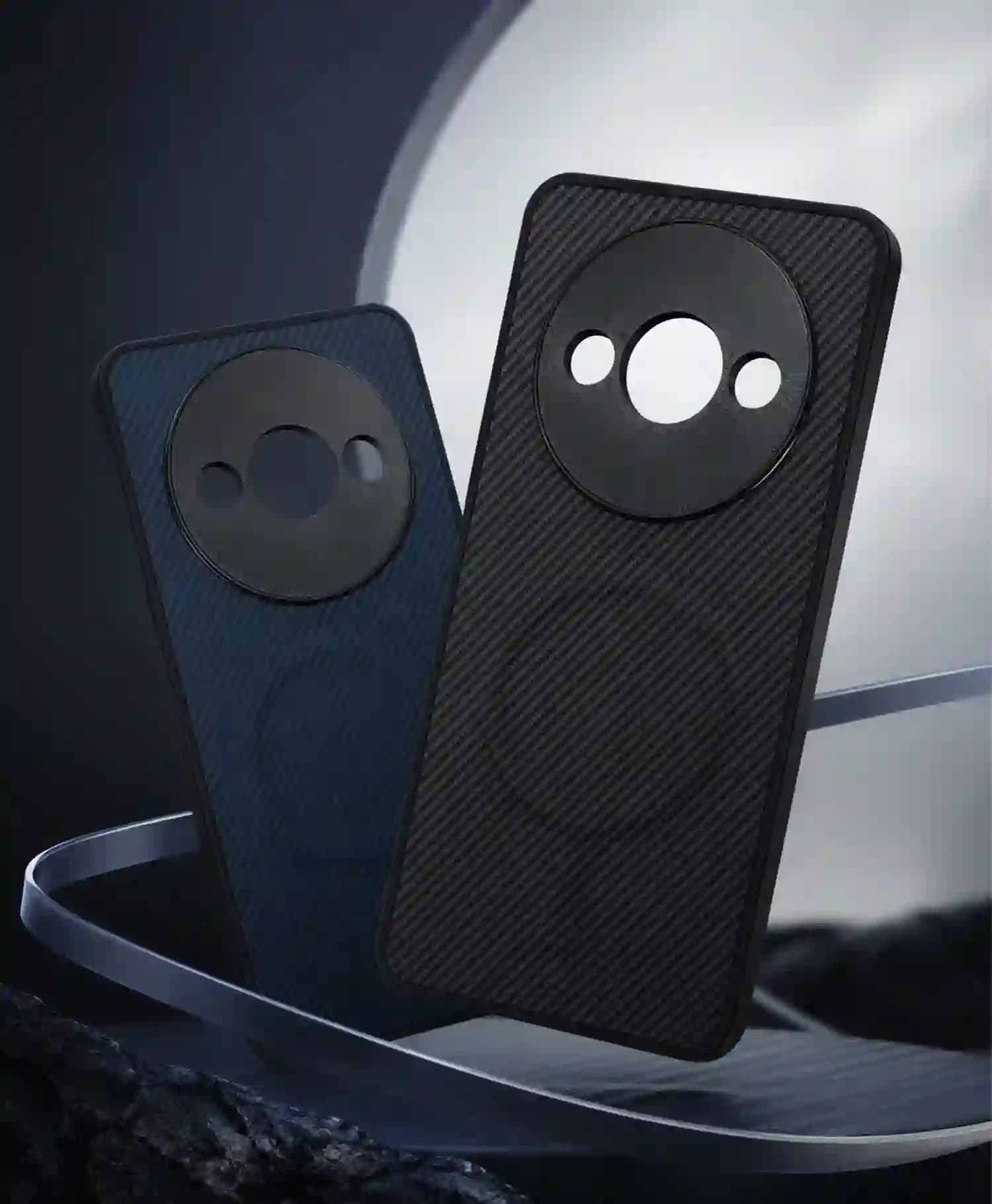 قاب کربنی مگ سیف دار محافظ لنز دار سولادا گوشی موبایل Redmi A3 — تصویر ۴
