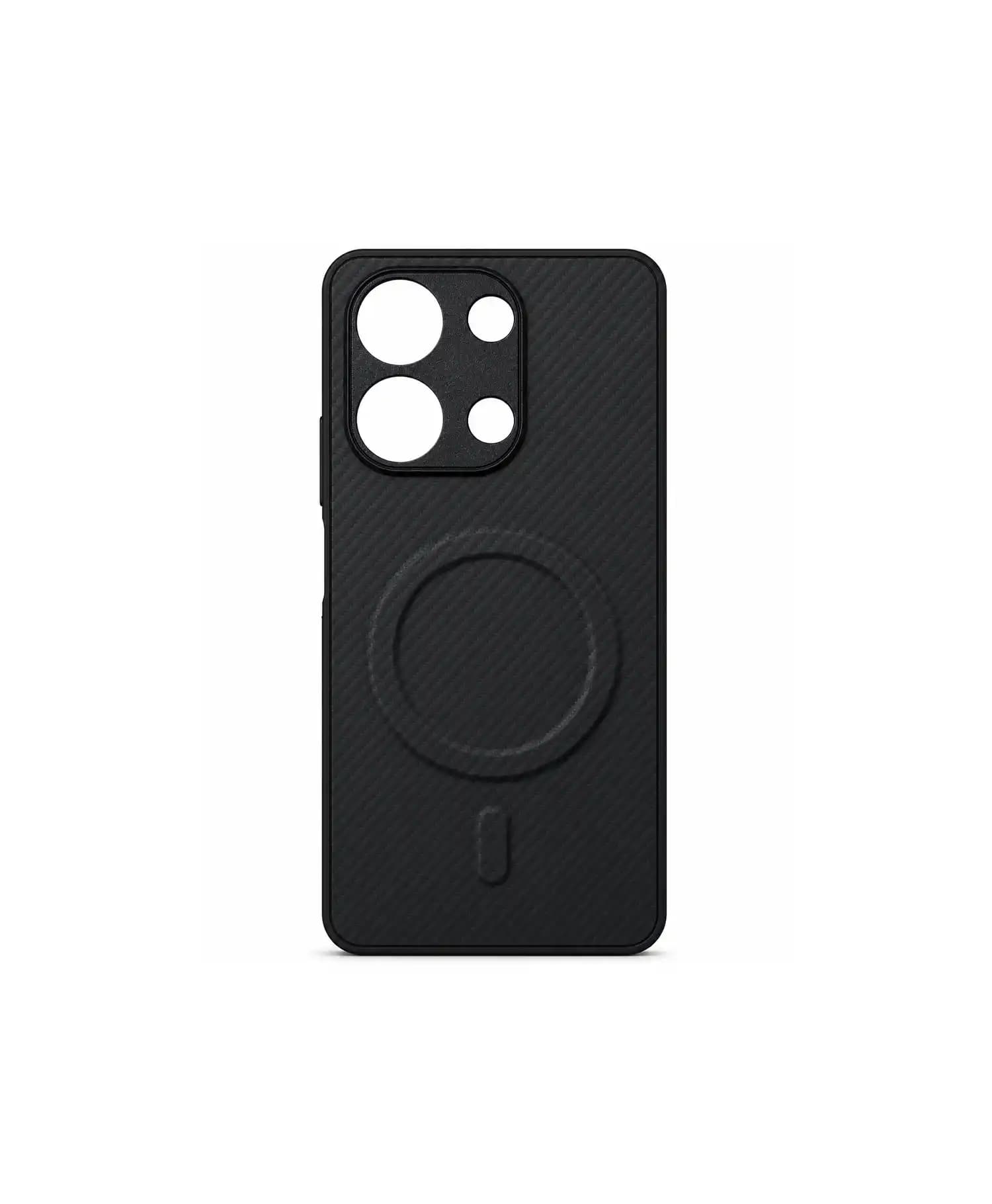قاب کربنی مگ سیف دار محافظ لنز دار سولادا گوشی موبایل Redmi Note 13