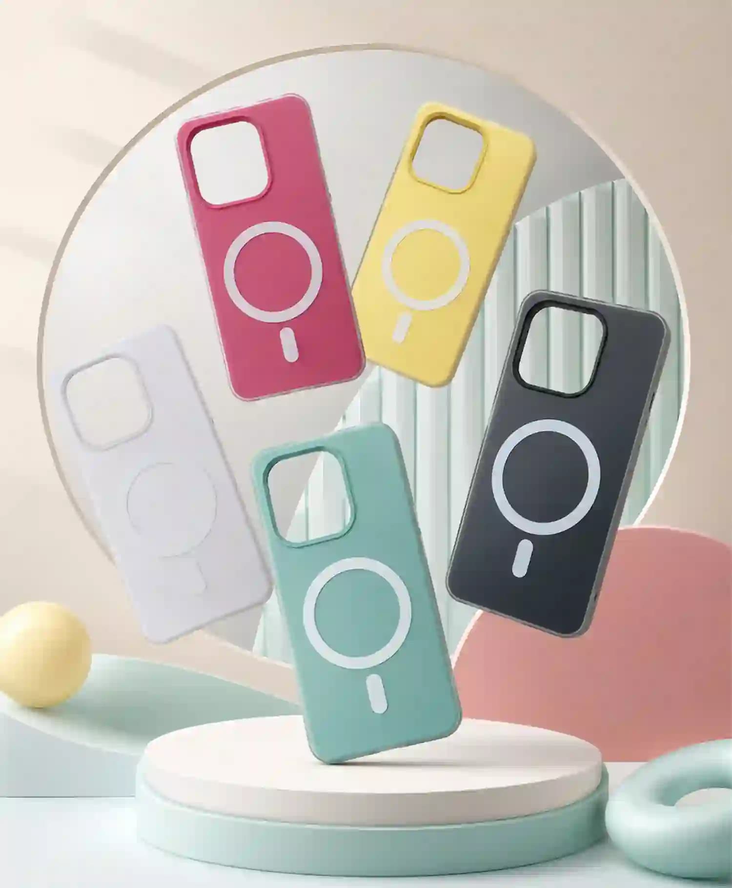 قاب پاستیلی مگ سیف دار Jelly Case گوشی موبایل Redmi Note 14 — تصویر ۴