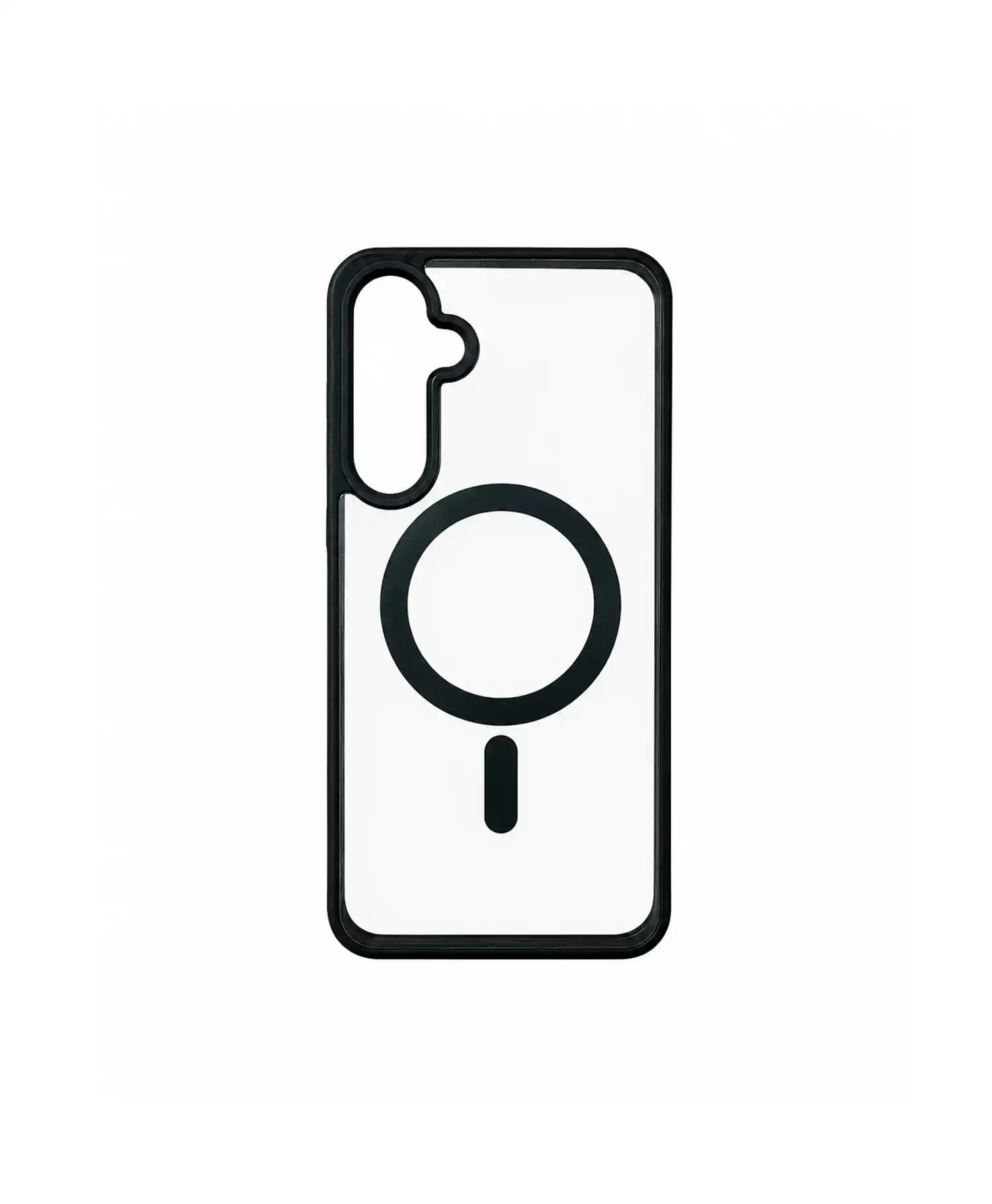 قاب ژله ای پشت شفاف مگ سیف دار اسپیگن گوشی موبایل Samsung A55