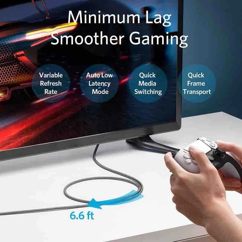 کابل HDMI انکر Anker Ultra High Speed مدل A8743 طول 2 متر — تصویر ۴