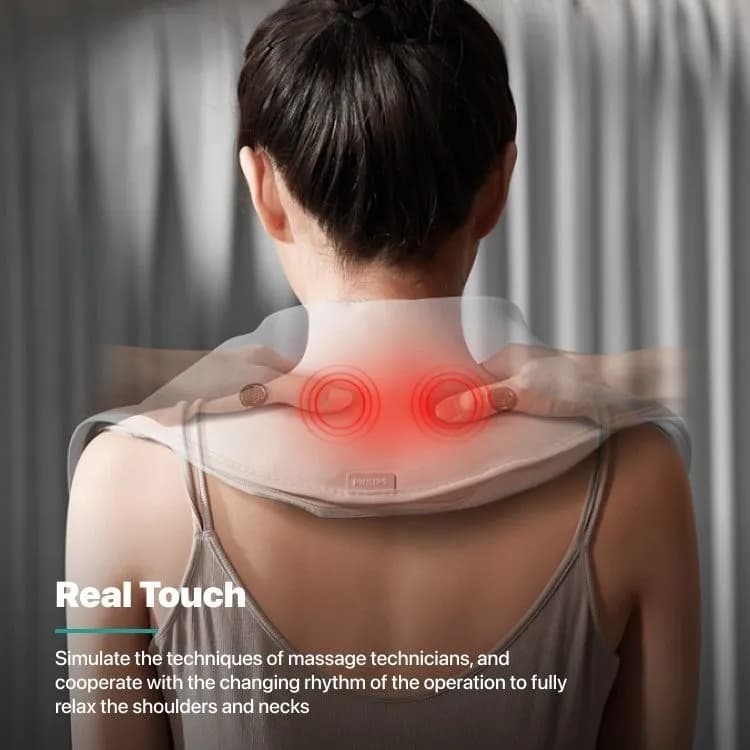 ماساژور شانه و گردن چندکاره فیلیپس Philips PPM3201N Shoulder and Neck Massager — تصویر ۴