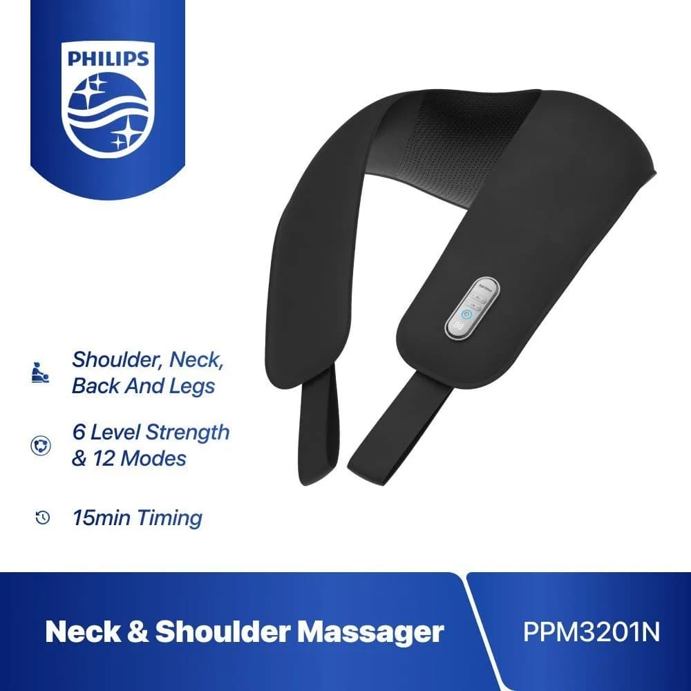ماساژور شانه و گردن چندکاره فیلیپس Philips PPM3201N Shoulder and Neck Massager — تصویر ۶
