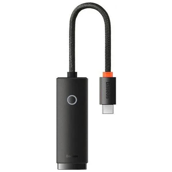 کابل تبدیل Type C به LAN بیسوس Baseus RJ45 LAN Port WKQX000201 100Mbps