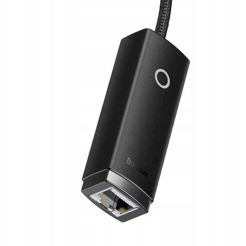 کابل تبدیل Type C به LAN بیسوس Baseus RJ45 LAN Port WKQX000201 100Mbps — تصویر ۶