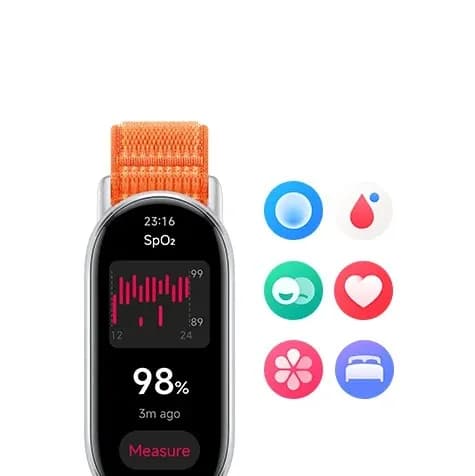 مچ بند هوشمند شیائومی مدل XIAOMI Mi Band 9 — تصویر ۵