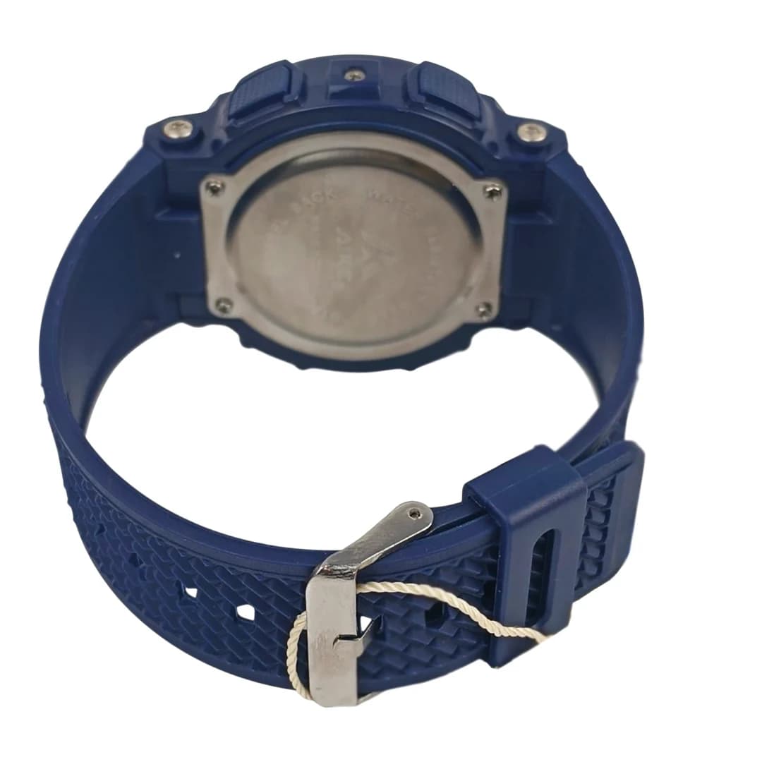 ساعت مچی اسپرت آیک | AIKE طرح G-SHOCK دیجیتالی مدل AK-999 رنگ سرمه ای به همراه جعبه و پاکت اورجینال — تصویر ۴