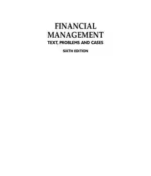 دانلود کتاب Financial management : text, problems and cases – مدیریت مالی: متن، مشکلات و موارد
