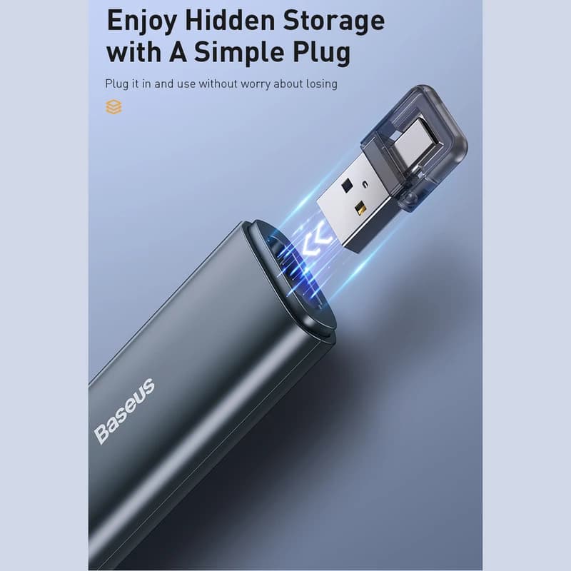 پرزنتر بی سیم بیسوس مدل Baseus Dot wireless laser pointer ACFYB-B0G — تصویر ۲